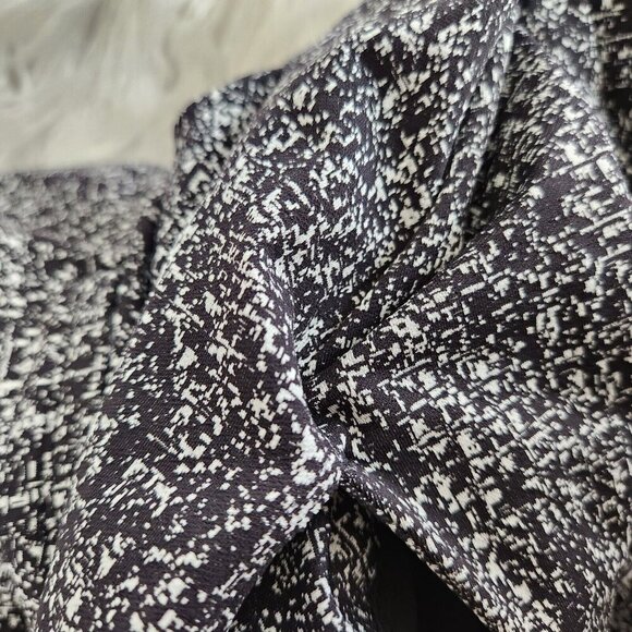Lululemon Jet Pants 6 Power Luxtreme Suited Jacquard Black White Athleisure - Picture 13 of 14